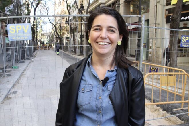 La regidora del PSPV María Pérez deixa l’Ajuntament de València