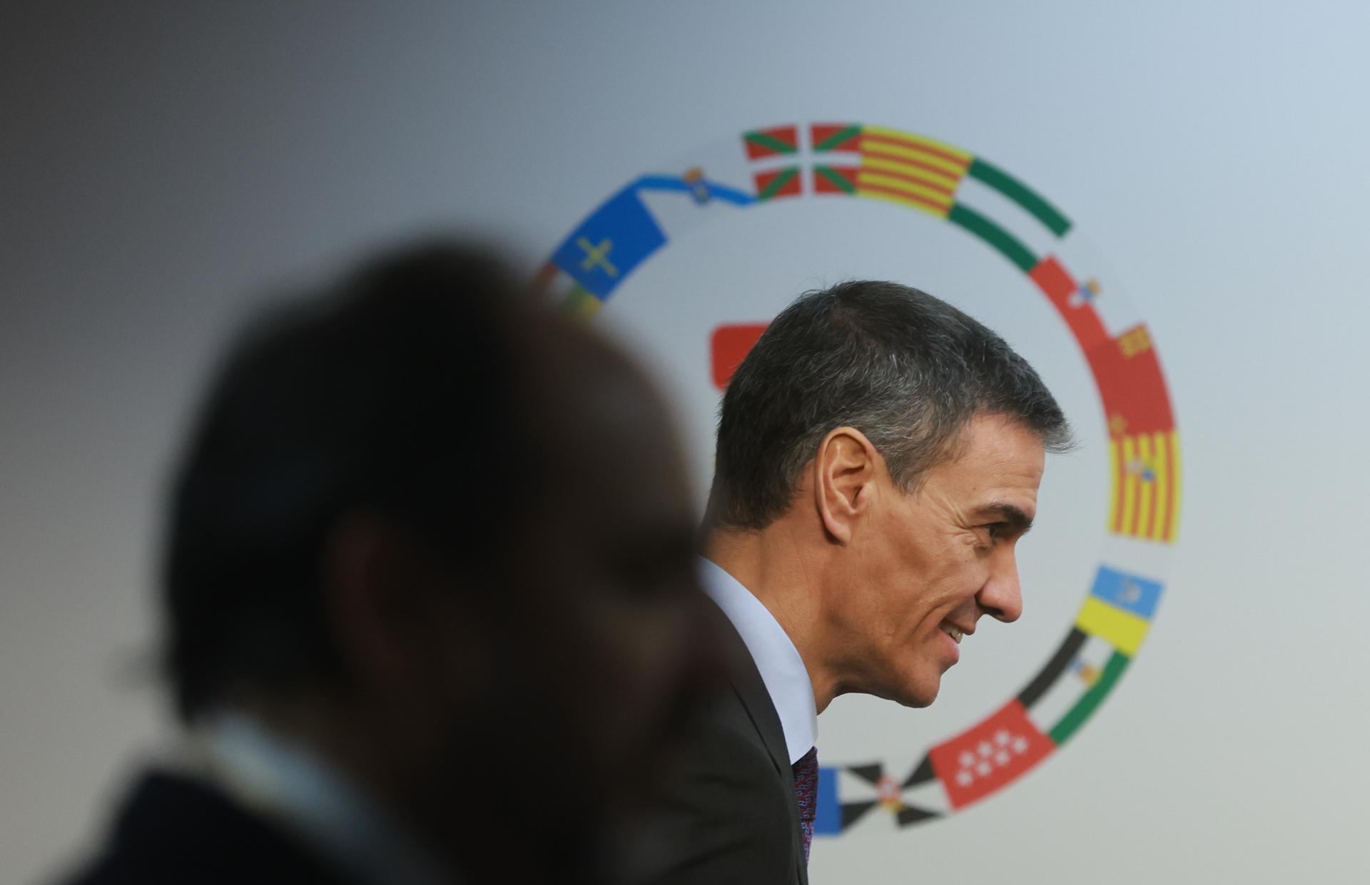 Pedro Sánchez a Brussel·les, dijous (fotografia: Olivier Hoslet).