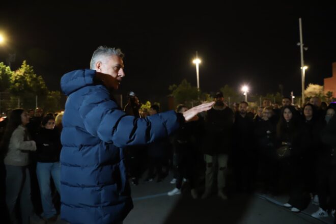 Albiol fa augmentar la tensió incitant els veïns contra els desallotjats de l’institut B9: “Els faré fora a tots”