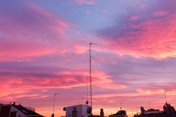 Cel del Guinardó, desembre del 2022 (fotografia: Mercè Ibarz).