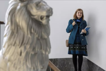 María Elósegui. Fotografia: EFE