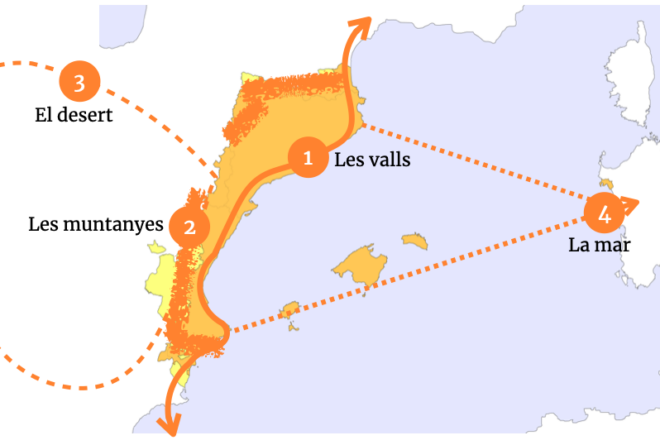 Per què la geografia fa inevitables els Països Catalans? Vídeo de la presentació de ‘Entendre els mapes’