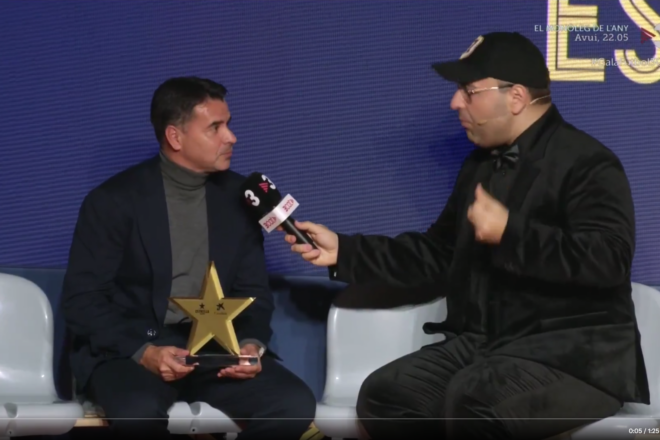 [VÍDEO] Míchel, reconegut pel seu compromís amb el català: “El respecte a la cultura i la llengua em ve de casa”