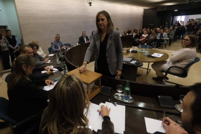 Cristina Alarcón, nova batllessa de Salt en substituir Jordi Viñas