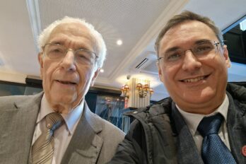 Albert Bertrana i Jordi Castellà (Fotografia: compte personal a X de Jordi Castellà)