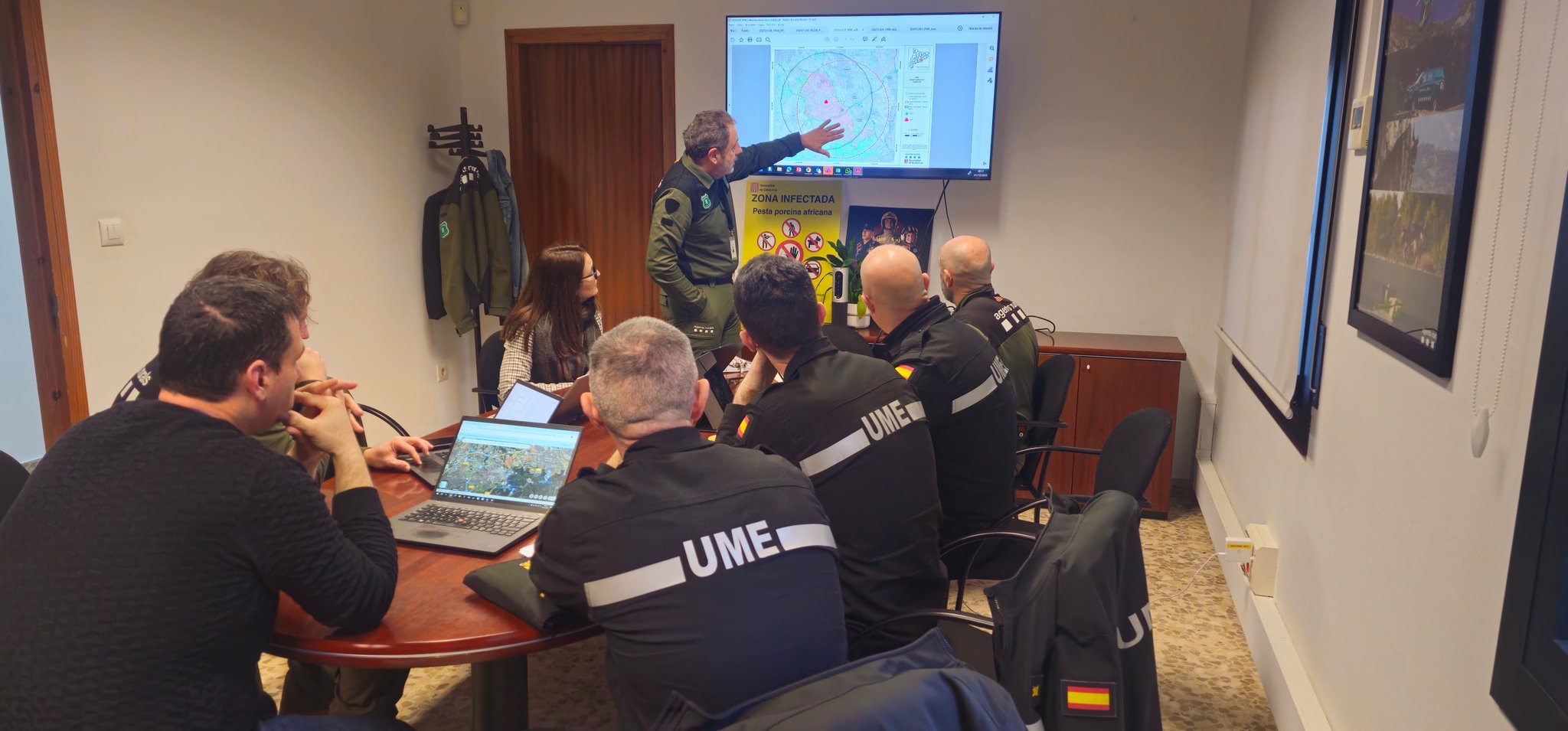 Reunió de la UME (fotografia: UME).