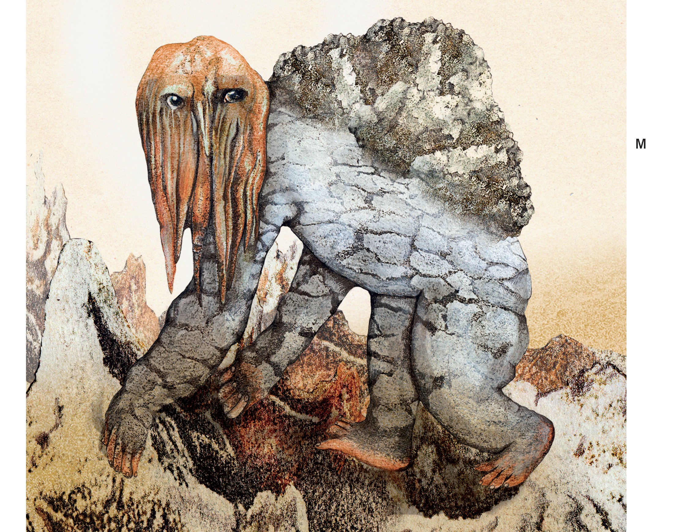 El Micó de les mines de sal de Cardona.