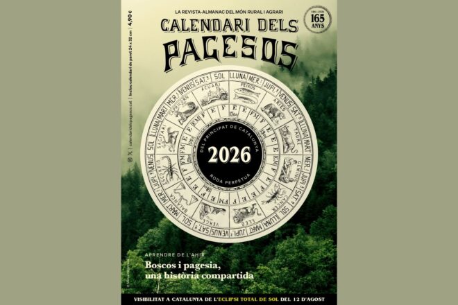 Ja és a la venda el ‘Calendari dels pagesos’ del 2026