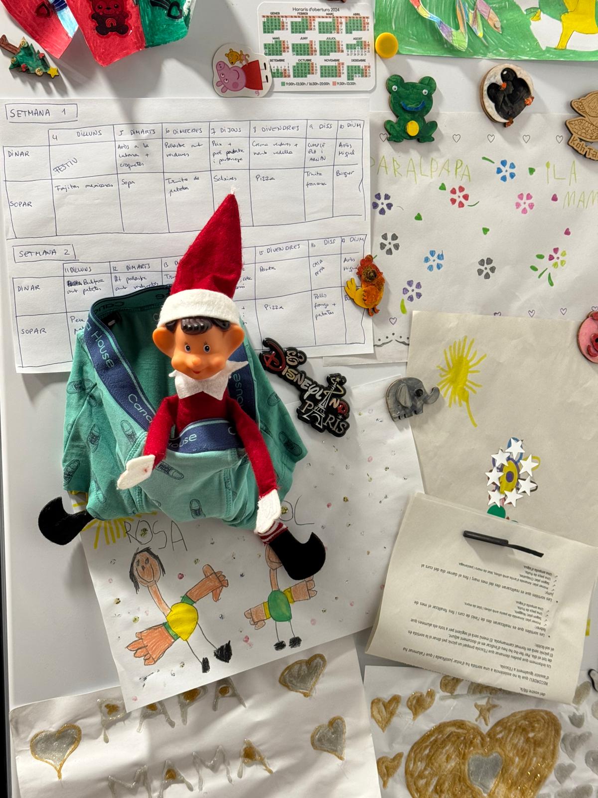 Elf de Nadal. Fotografia: Alba Castilla