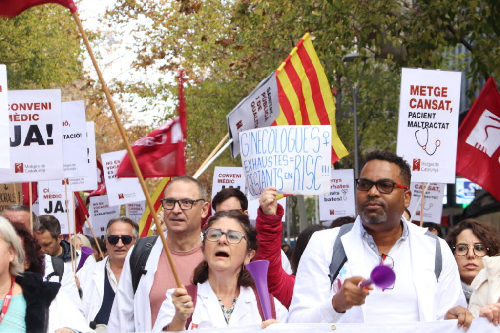 Metges de Catalunya convocarà una nova jornada de vaga el 17 de juny