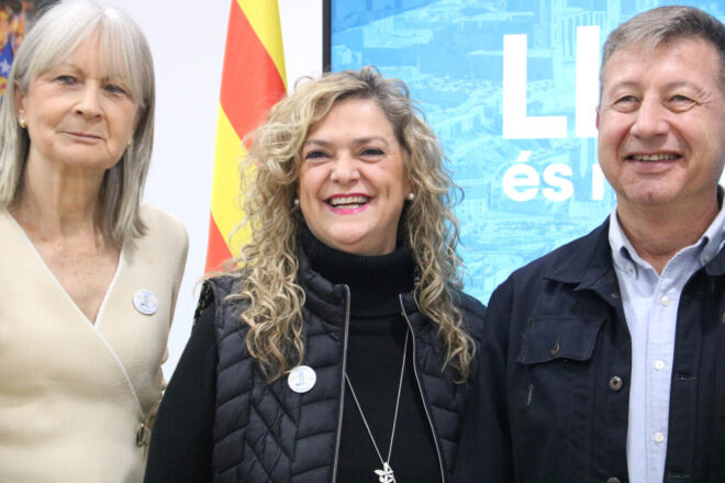 L’ex-consellera Violant Cervera presenta la candidatura a la batllia de Lleida per Junts a les municipals de 2027