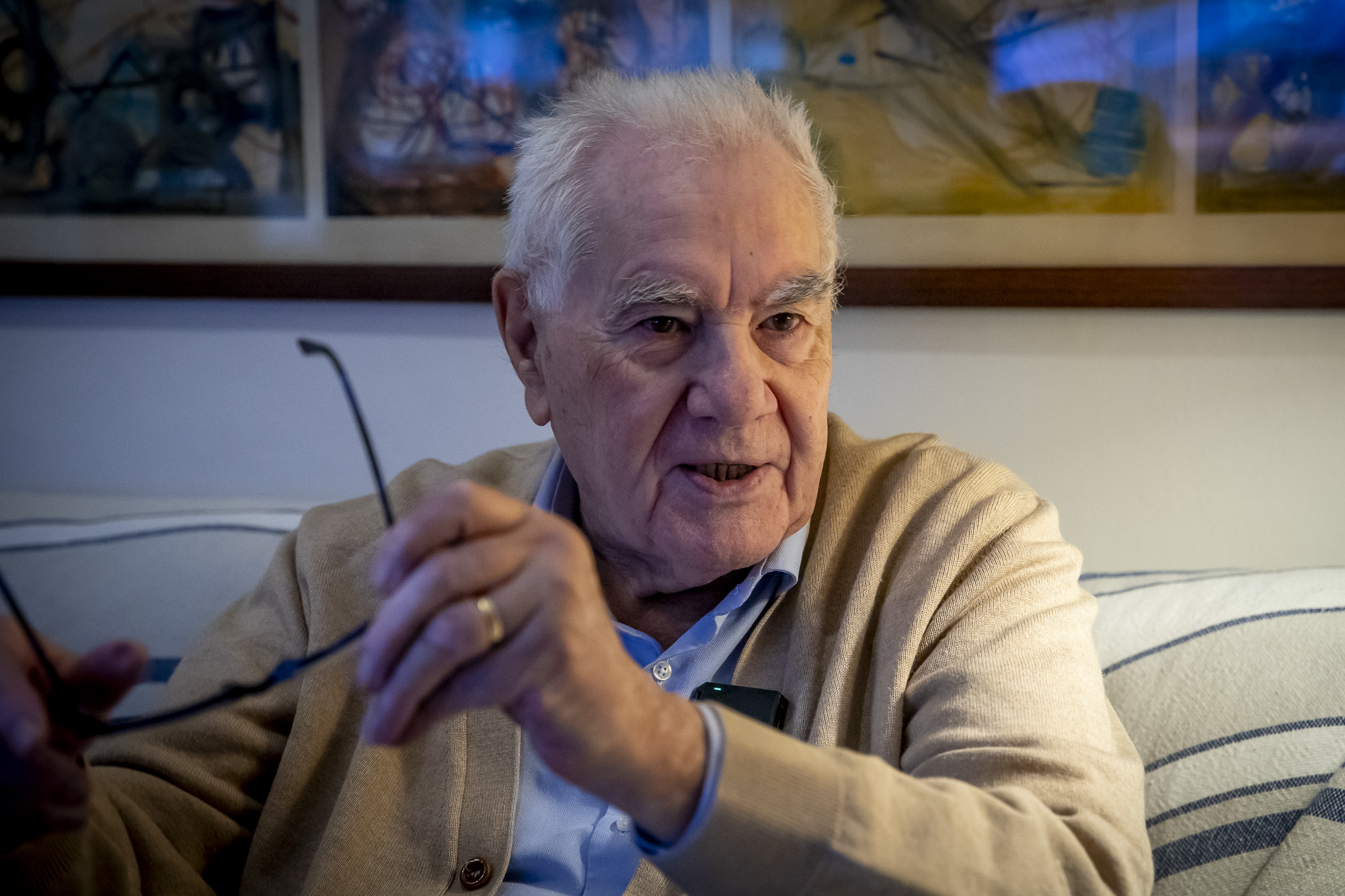 Ernest Maragall 16.12.2025 Foto: Albert Salam&eacute;