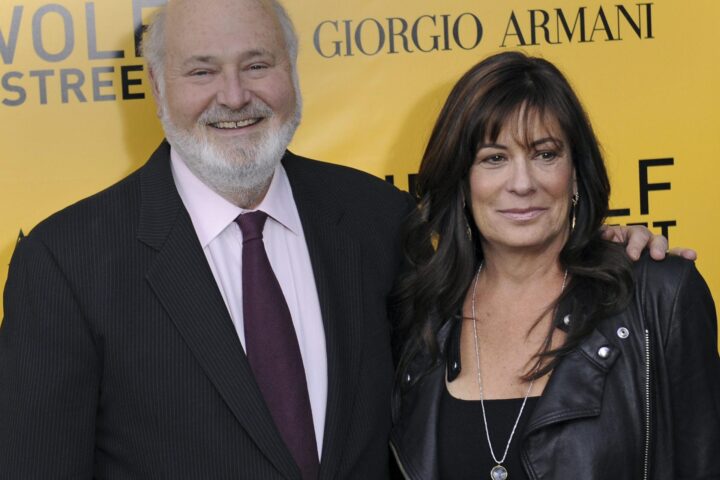 Rob Reiner i Michele Singer, en una imatge d'arxiu (fotografia: EFE / Peter Foley).