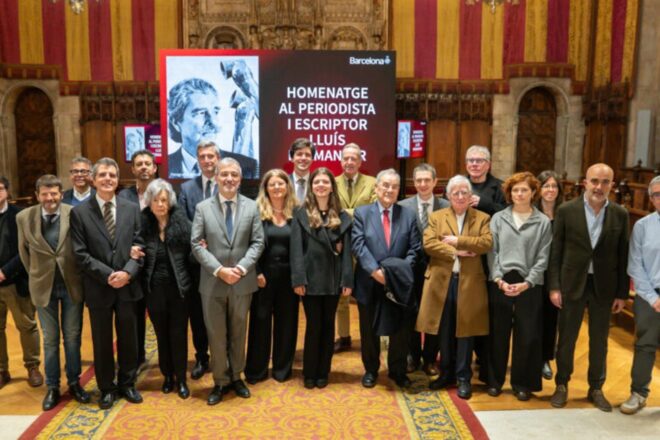 El periodista i escriptor Lluís Permanyer serà distingit amb la Medalla d’Or de la Ciutat a títol pòstum