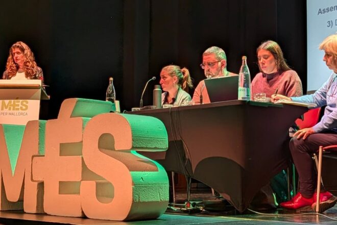 MÉS per Mallorca renova la direcció amb una única candidatura de Lluís Apesteguia