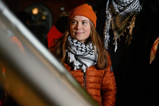 Greta Thunberg, detinguda a Londres durant una protesta en suport a activistes pro-Palestina