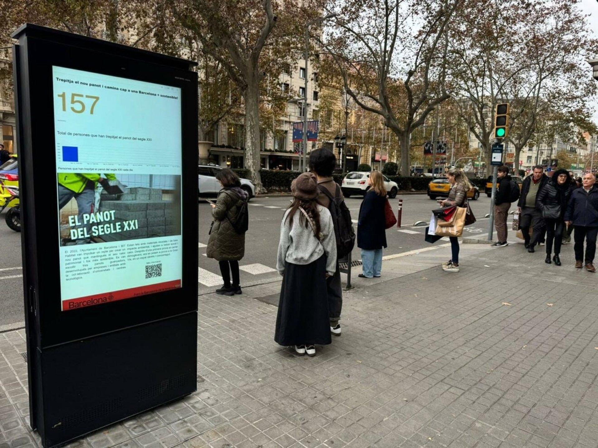 Lloc on es prova el nou panot del segle XXI a Barcelona / Ajuntament de Barcelona