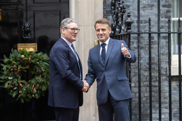 El primer ministre britànic, Keir Starmer, i el president francès, Emmanuel Macron