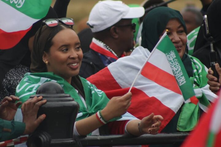 Fotografia d'arxiu d'una manifestació a Londres a favor de Somalilàdia. (Europa Press)