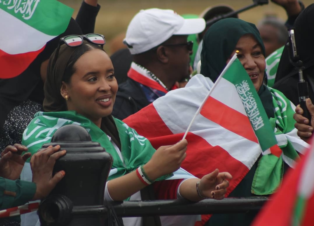 Fotografia d'arxiu d'una manifestació a Londres a favor de Somalilàdia. (Europa Press)