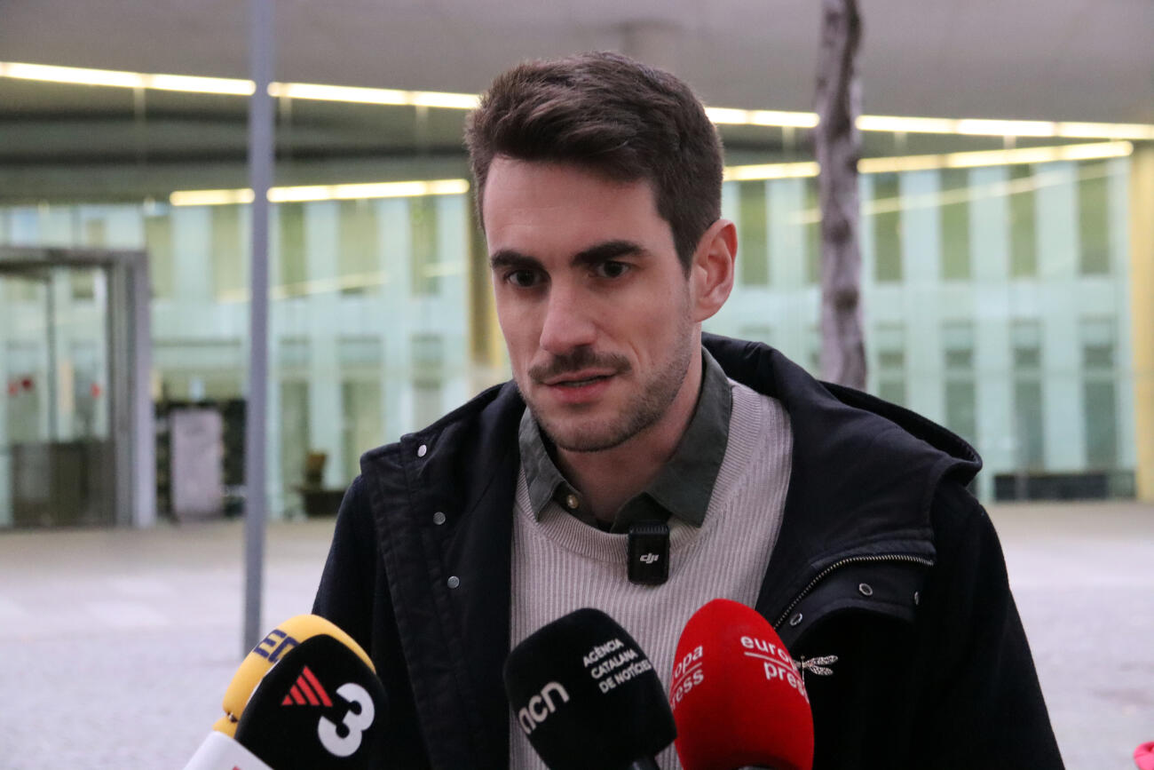 En Txema Escorsa, el llogater afectat pel procés de desnonament al bloc Sant Agustí a Gràcia.