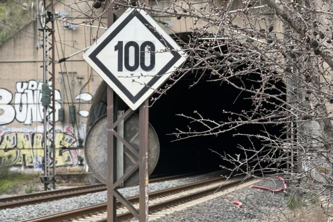 ADIF tancarà el túnel de Rubí durant set setmanes a partir de divendres