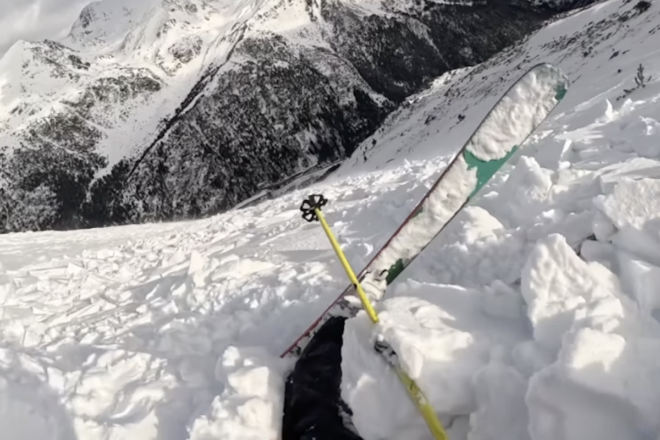 [VÍDEO] Així es desencadena una allau en directe al Pirineu