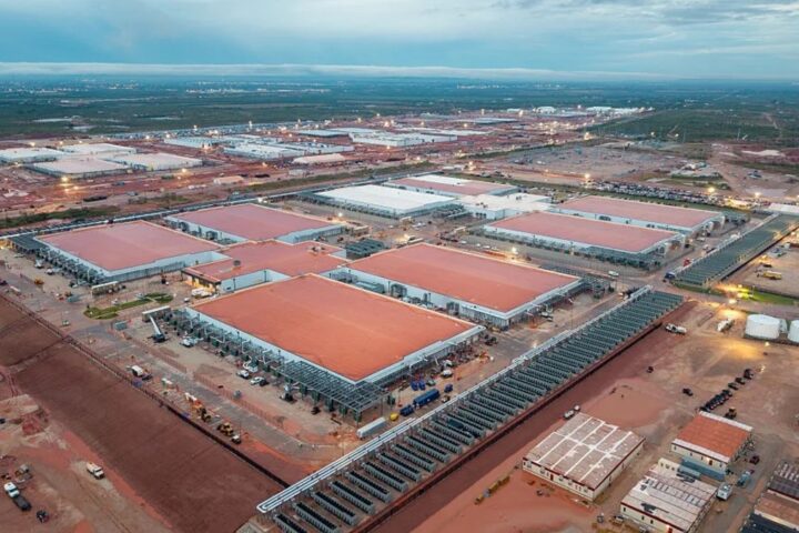 Construcció a Abilene, Texas, del primer centre de dades destinat al projecte Stargate dels EUA (Bloomberg Getty Images).