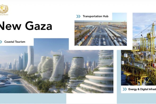 El gendre de Trump presenta un pla de reconstrucció de Gaza amb complexos turístics i polígons industrials