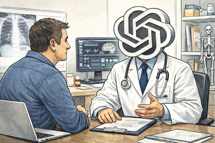 Dibuix generat amb intel·ligència artificial.