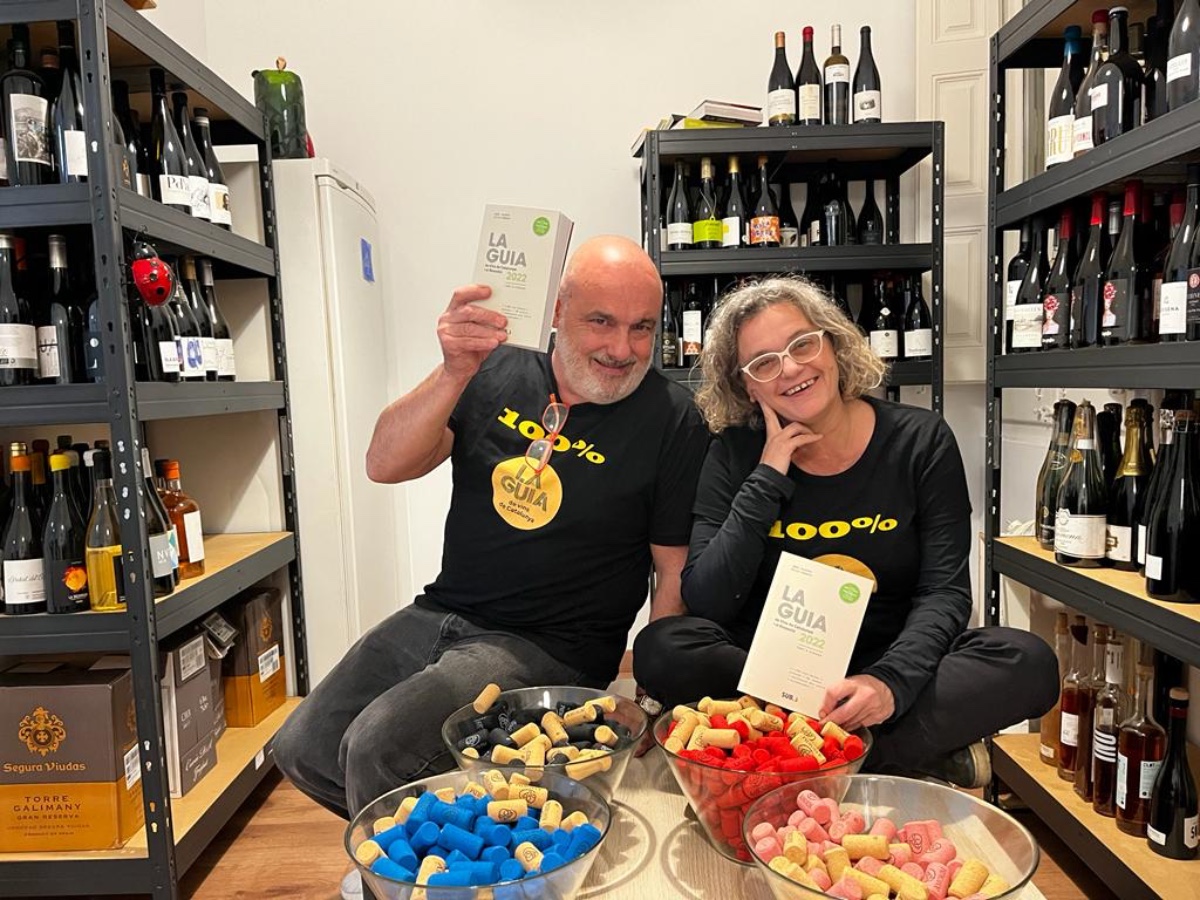 Jordi Alcover i Sílvia Naranjo, fundadors de La Guia de Vins de Catalunya.