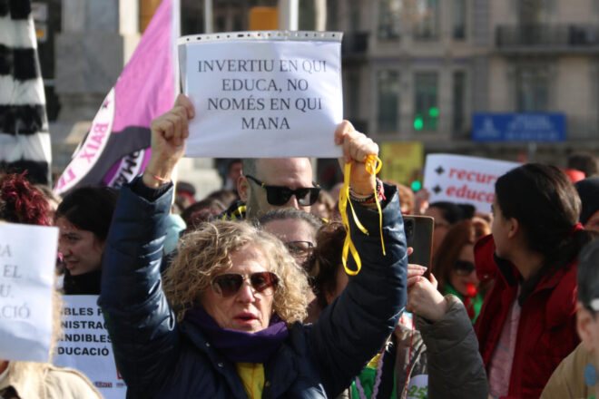 Serveis mínims i reivindicacions: què en sabem de la vaga d’educació de demà?