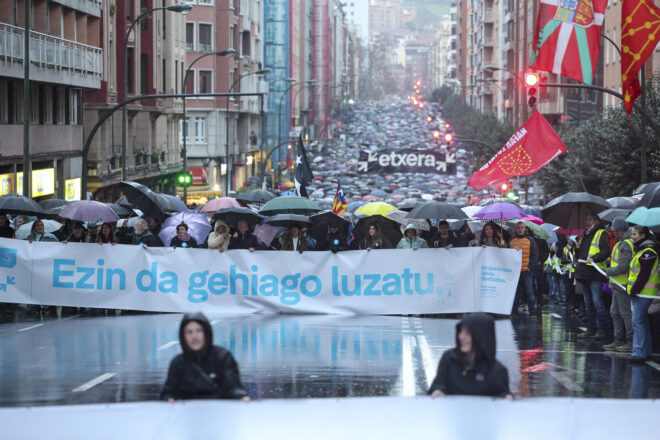 Milers de persones reclamen a Bilbao la fi de la vulneració dels drets dels presos d’ETA