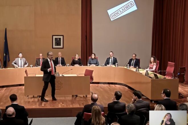 Més per Menorca planta Marcos de Quinto en la conferència institucional de Sant Antoni