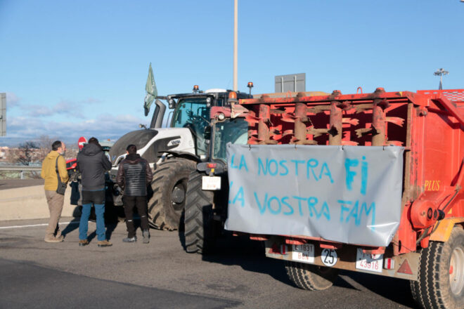 Convocada avui una marxa amb tractors pel centre de Tarragona contra l’acord amb Mercosur