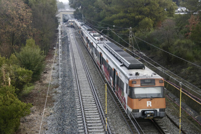 Rodalia preveu de començar a restablir el servei amb la R2 avui mateix