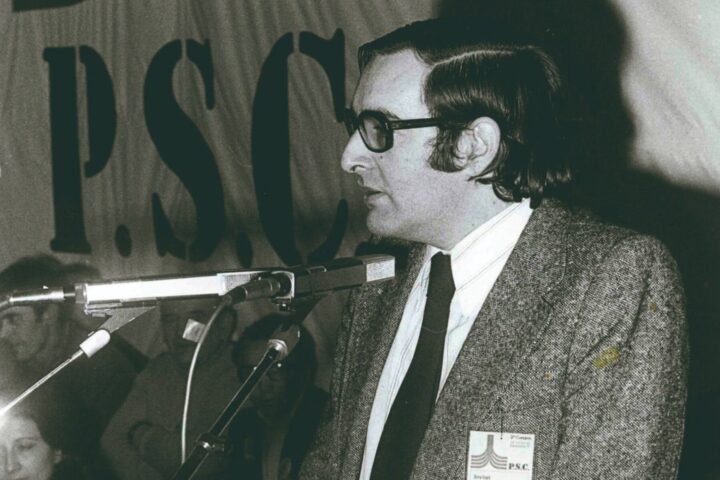 El fundador del PSC, ex-diputat i ex-senador Josep Maria Triginer.