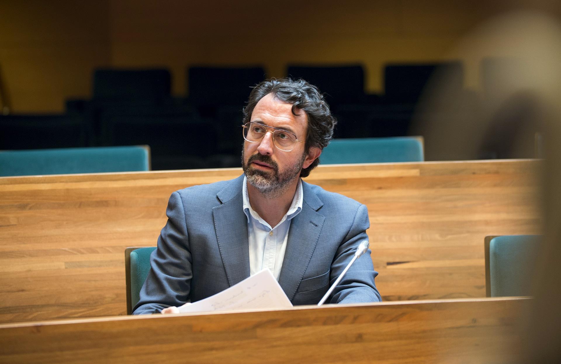 El secretari d’Organització del PSPV, Vicent Mascarell, en una imatge d’arxiu (fotografia: Raquel Abulaila).