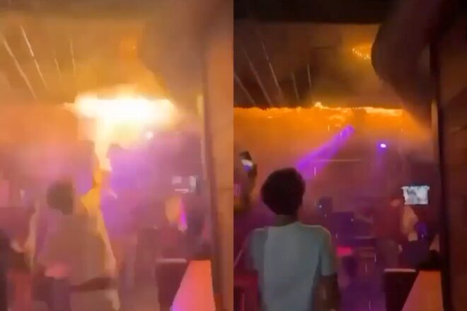 Apareixen les imatges de l’inici del tràgic incendi al bar de Crans-Montana
