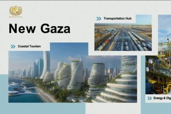 El gendre de Trump presenta un pla de reconstrucció de Gaza amb resorts i polígons industrials