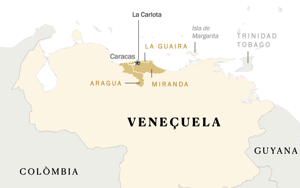 Indrets on ha atacat l'ex&egrave;rcit dels Estats Units.