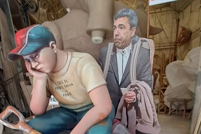 Compromís acusa la Diputació de València de censura contra una exposició de ninots per una crítica a Mazón