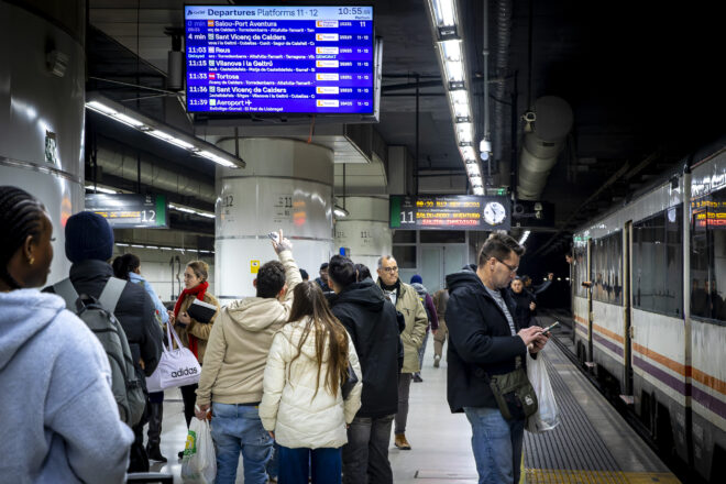 La vaga de maquinistes comença amb incompliments dels serveis mínims