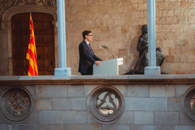 Illa torna després d’un mes de baixa: “Sóc plenament conscient del que ha viscut Catalunya”