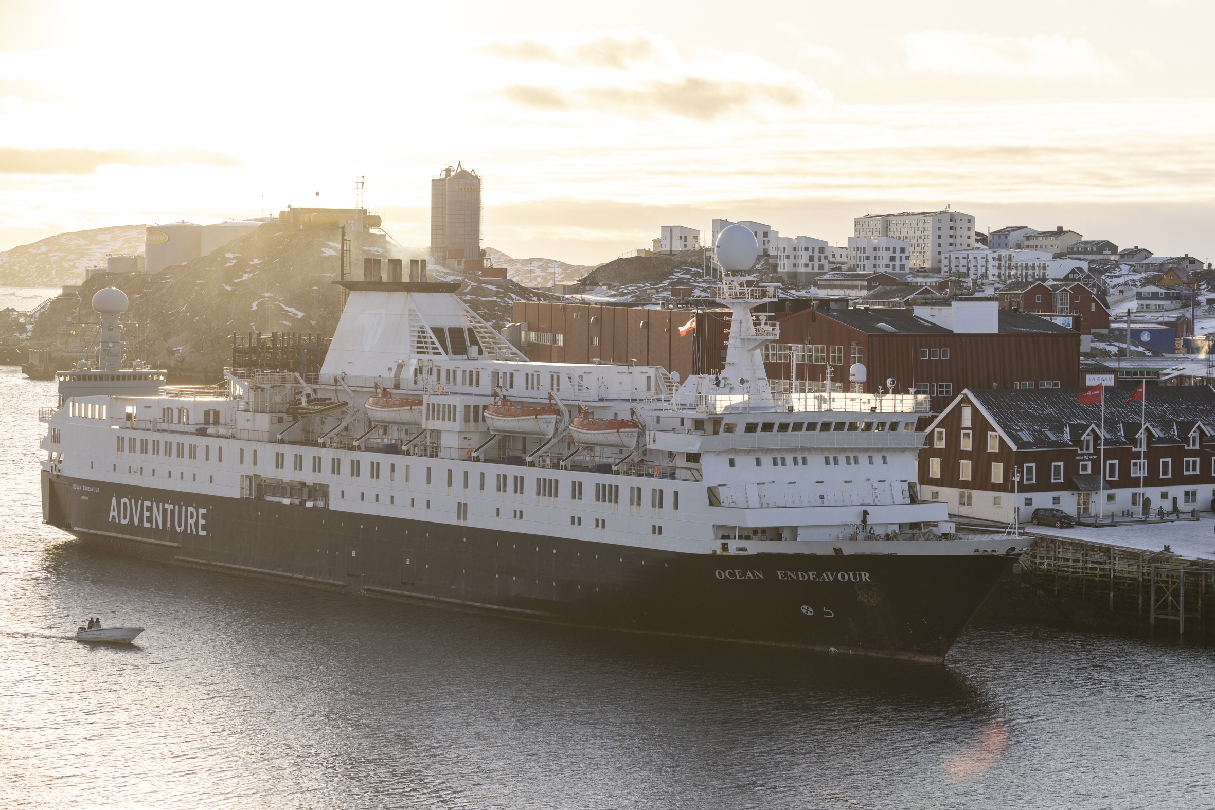 Bandera de Groenlàndia.