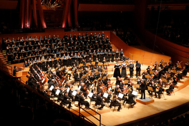 Debut històric de l’Orfeó Català i el Cor de Cambra del Palau als EUA sota la batuta de Gustavo Dudamel