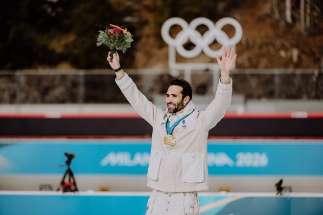 El biatleta nord-català Martin Fourcade rep el sisè or olímpic després de setze anys d’injustícia