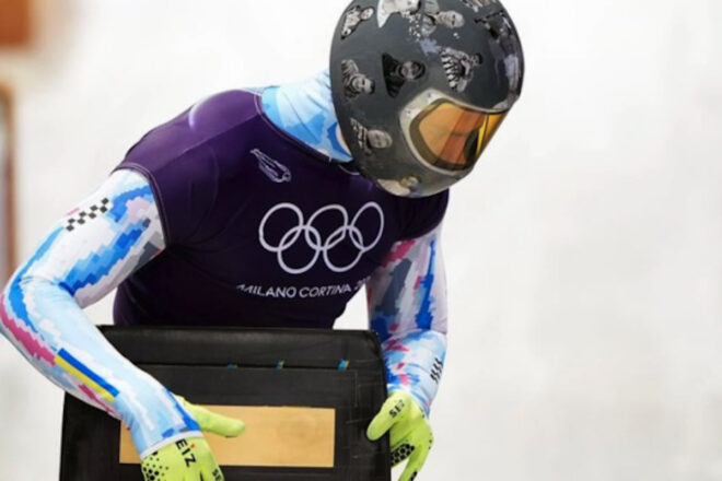 El Comitè Olímpic prohibeix a un atleta ucraïnès de dur un casc en homenatge a esportistes morts a la guerra