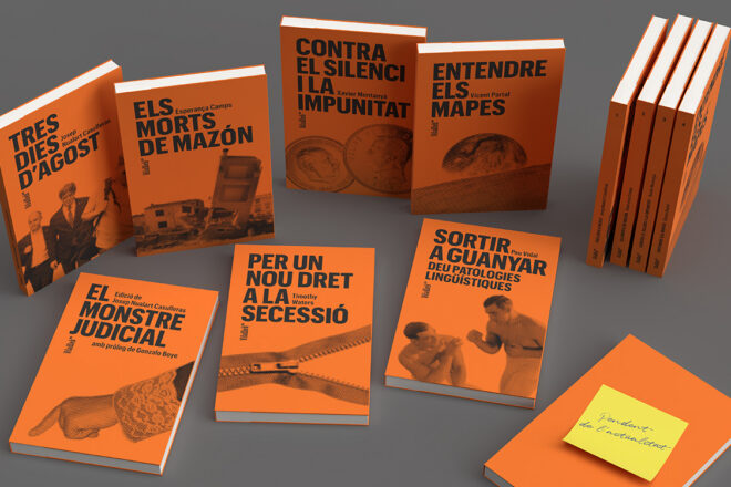 Us presentem els llibres de la col·lecció 2026 de VilaWeb