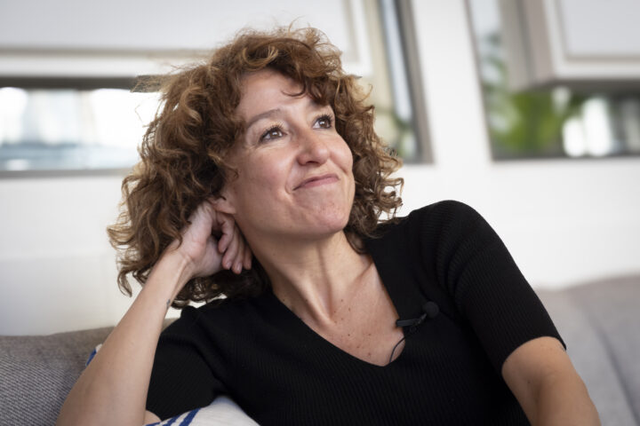 Agnès Marquès, dilluns a Barcelona (Foto: Adiva Koenigsberg)